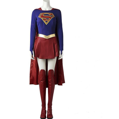 Supergirl Costume Supergirl Cosplay Costume Without Boots