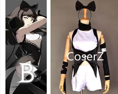 Blake Belladonna Black Costume, RWBY Blake Costume Cosplay