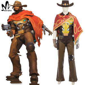 OW Jesse McCree Cosplay costume Halloween costume