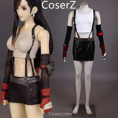 Custom-made Final Fantasy Cosplay Tifa Cosplay, Tifa Lockhart Cosplay Costume