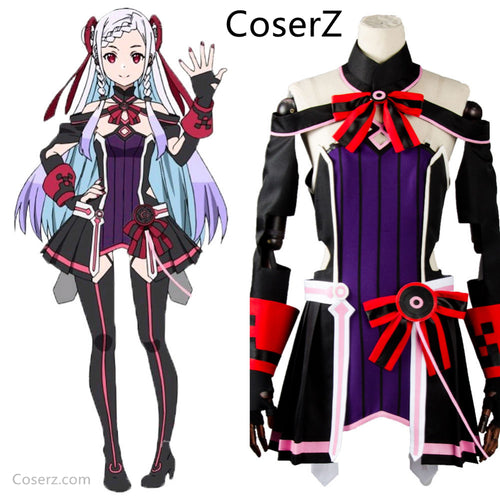 Anime Guilty Crown Inori Yuzuriha Cosplay Costume – Coserz