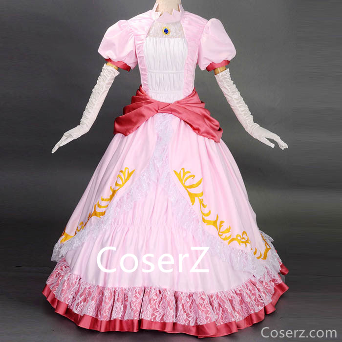 Custom-made Princess Peach Dress