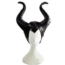 Maleficent Black Witch Angelina Jolie Cosplay Cap Headpiece