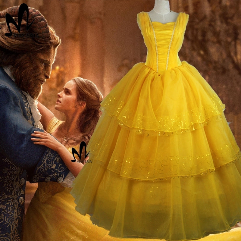Beauty and the Beast 2017 Belle Dress, Belle Dresses, Belle Cosplay Co – CoserZ Beauty and the Beast 2017 Belle Dress, Belle Dresses, Belle Cosplay Co – CoserZ