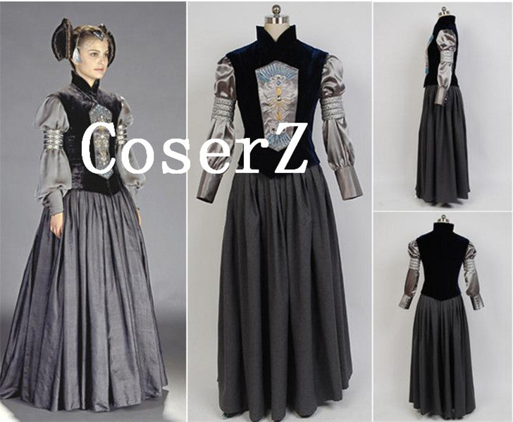 Star Wars Costume Padme Naberrie Amidala Cosplay Costume