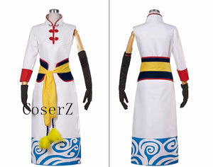 Anime Gintama Silver Soul Palgantong The Future Kagura Uniform Cosplay Costume