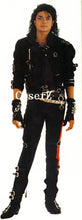 Michael Jackson BAD Jacket Elastic Fabric Coat Cosplay Costume
