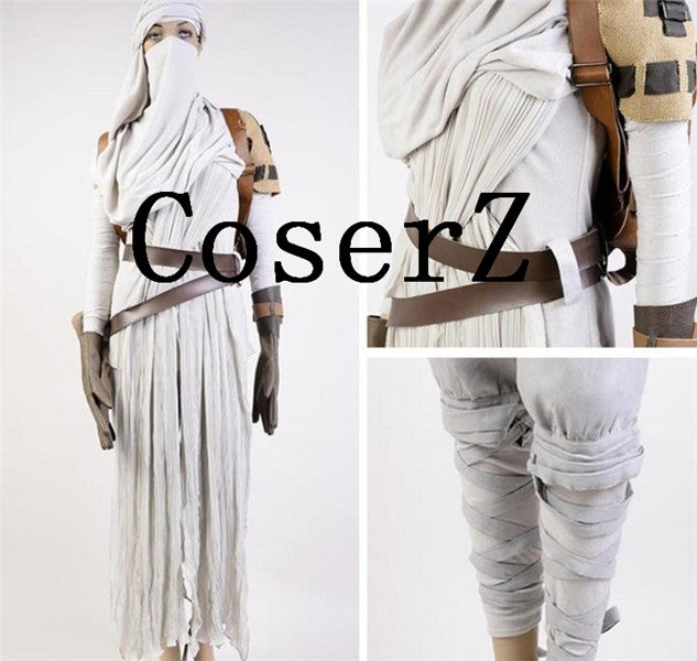 Star Wars Costume Star Wars VII: The Force Awakens Rey Cosplay Costume