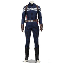 Captain America 2 The Winter Soldier Steve Rogers Cosplay Costume Deluxe Version