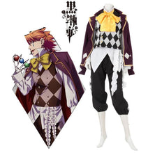 Black Butler Kuroshitsuji Noah's Ark Circus Joker Cosplay Costume