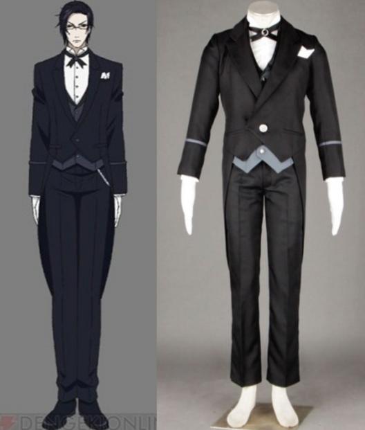 Black Butler Claude Outfit Cosplay Halloween Costumes – CoserZ