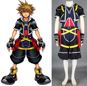 Kingdom Hearts Sora Primary Colour Outfit Cosplay Costume