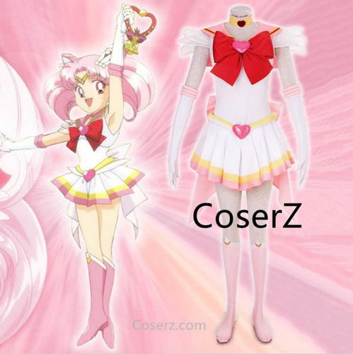 Sailor Moon Super S Sailor Chibi Cosplay Moon Chibiusa Tsukino Cosplay Costume