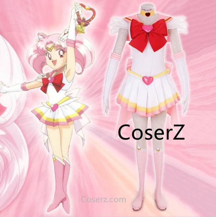 Sailor Moon Super S Sailor Chibi Cosplay Moon Chibiusa Tsukino Cosplay Costume