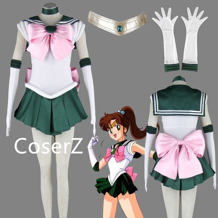 Sailor Moon Sailor Jupiter Cosplay Costume CoserZ