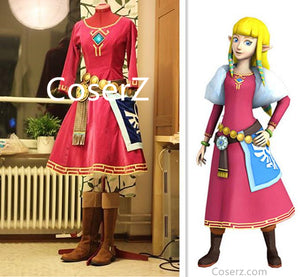Custom The Legend of Zelda Princess Zelda Costume Zelda Cosplay Costum – CoserZ Custom The Legend of Zelda Princess Zelda Costume Zelda Cosplay Costum – CoserZ