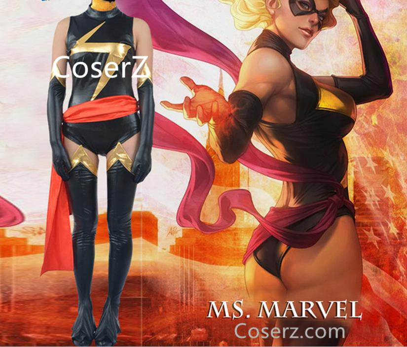 Custom-made Ms Marvel Cosplay Costume, Ms Marvel Cosplay Carol Danvers CoserZ Custom-made Ms Marvel Cosplay Costume, Ms Marvel Cosplay Carol Danvers CoserZ