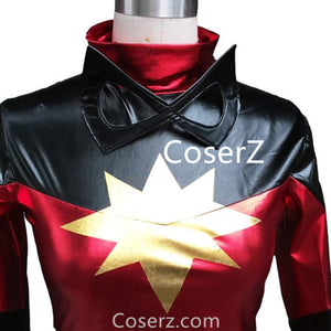 Custom-made Ms Marvel Cosplay, Ms Marvel Costume Carol Danvers Cosplay Costume