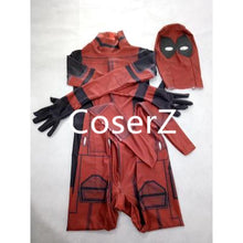 Superhero Cosplay Deadpool Custome 3D Digital Print Deadpool Cosplay Costume For Adult/Kids