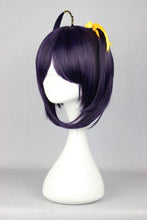 Lovelive New Two Braids Dark Purple 35cm Chuunibyou Demo Koi ga Shitai Takanashi Rikka Cosplay Wig