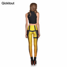 Overwatch Tracer Leggings Fighting Straps Leggings Printed Pants Trousers Stretch Pants
