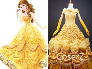 Custom-made Beauty and the Beast Belle Dress, Belle Costume Halloween Costume