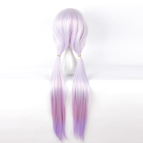 Kobayashi-san Chi No Maid Dragon Kamui Kanna Wig Gradient Cosplay Peluca Hair Ornaments Horns