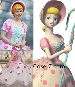 Adult Bo Peep Costume for Women Bo Peep Dress from Toy Story CoserZ Adult Bo Peep Costume for Women Bo Peep Dress from Toy Story CoserZ