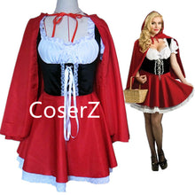 Custom Little Red Riding Hood Costume for Adult Girls