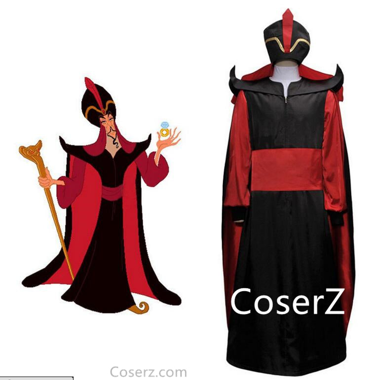 Aladdin Jafar Villain Costume – Coserz