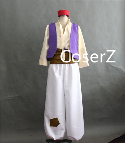 Custom Aladdin Lamp Cosplay Aladdin Costume Full Set