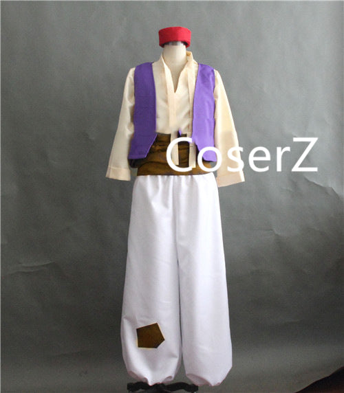 Custom Aladdin Lamp Cosplay Aladdin Costume Full Set