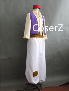 Custom Aladdin Lamp Cosplay Aladdin Costume Full Set