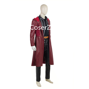 Fullmetal Alchemist Edward Elric Coat Cosplay Costume Leather Trench Coat Only