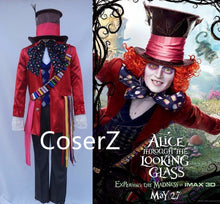 Alice in Wonderland 2 Mad Hatter Cosplay Costume Adult