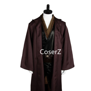 Star Wars Cosplay Costume Anakin Skywalker Costume Cosplay Halloween Outfit with Cape Set