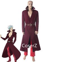Anime Seven Deadly Sins Ban Cosplay Costume, Fox's Sin of Greed Nanatsu no Taizai: Imashime no Fukkatsu Costume