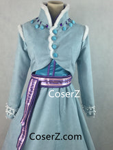 Olaf's Frozen Adventure Short Anna Costume, Anna Dress, Anna Cosplay Costume