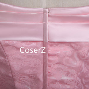 Princess Aurora Dress, Sleeping Beauty Aurora Cosplay Dress Pink
