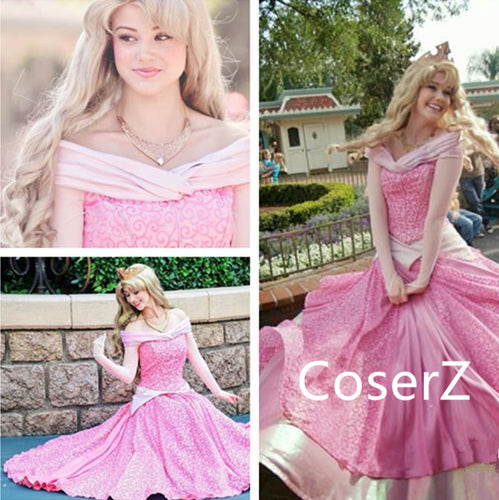 Custom-made Aurora Dress, Princess Aurora Costume, Aurora Cosplay Costume