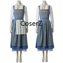 Custom Beauty and the Beast 2017 Belle Daily Dress, Belle Dailey Cosplay Costume for Adult