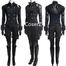 Black Widow Costume, Black Widow Jumpsuit Cosplay Natasha Romanoff Costume without Boots