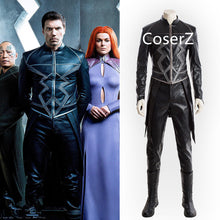 Custom Inhumans Black Bolt Costume Blackagar Boltagon Cosplay Leather Outfit