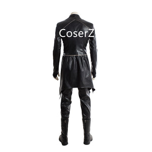 Custom Inhumans Black Bolt Costume Blackagar Boltagon Cosplay Leather Outfit