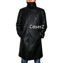 Blade Runner 2049 Officer K Trench Cosplay Costume, Ryan Gosling Jacket Long Leather Coat