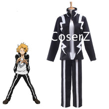 Anime My Hero Academia Kaminari Denki Cosplay Costume, Boku no Hero Academia Cosplay Costume