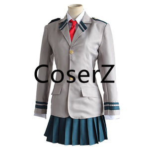 My Hero Academia AsuiTsuyu Yaoyorozu Momo School Uniform, Boku no Hero OCHACO URARAKA Midoriya Izuku Costume