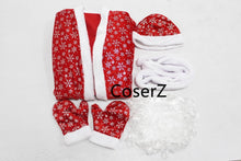 Christmas Santa Claus Cosplay Costume For Adults