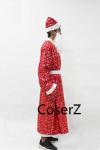 Christmas Santa Claus Cosplay Costume For Adults