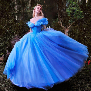 Cinderella Dress 2015 Movie, Cinderella Cosplay Costume